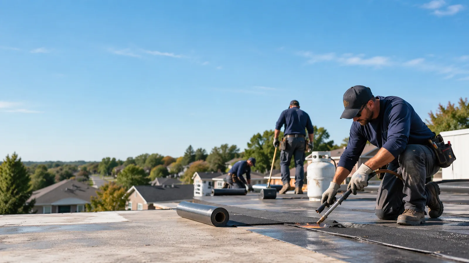Flat Roof Leak Repair providers in Bascom, OH